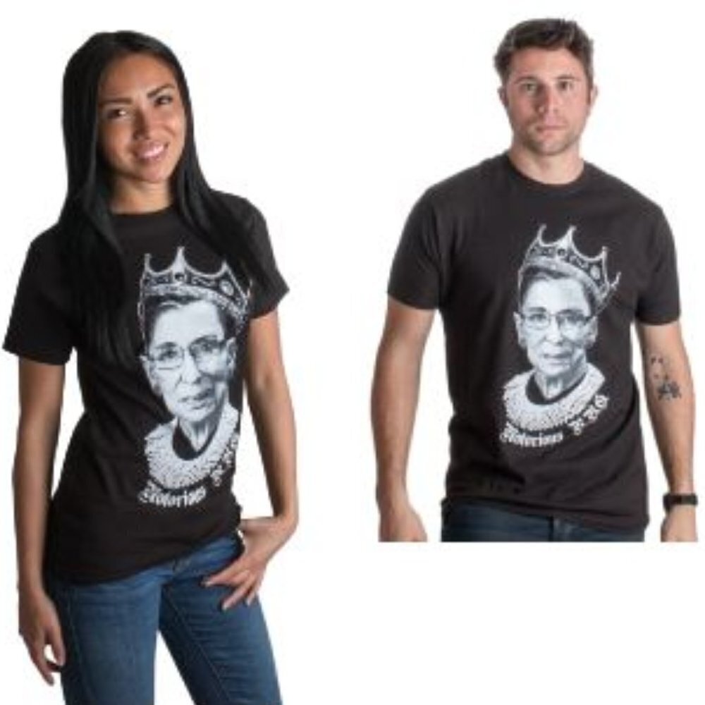 Notorious‎ RBG Icon T-shirt -  Large, Funny Progressive  Ruth Bader Ginsburg